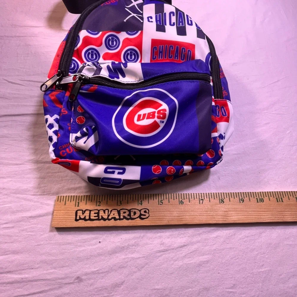 MLB Chicago Cubs Mini Backpack Unisex O Blue NEW All Over Print